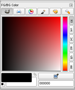 El diàleg del color del Primer pla/Fons