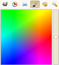 Aquarel·la: selector de color