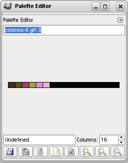 L'Editor de paleta
