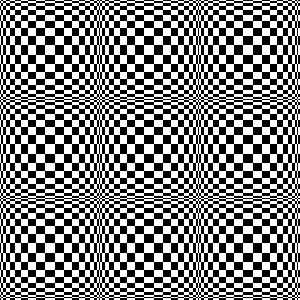 Exemple del filtre Escaquer (antic)