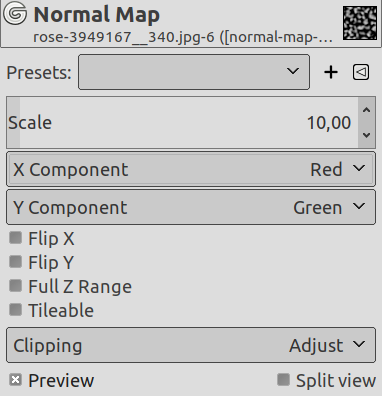 Opcions del «Mapa normal»