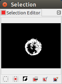 Una selecció i Editor de selecció