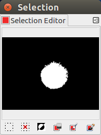 Treure els forats aplicats i l'Editor de selecció