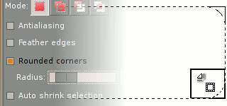 Eines de selecció en el GIMP 2.4