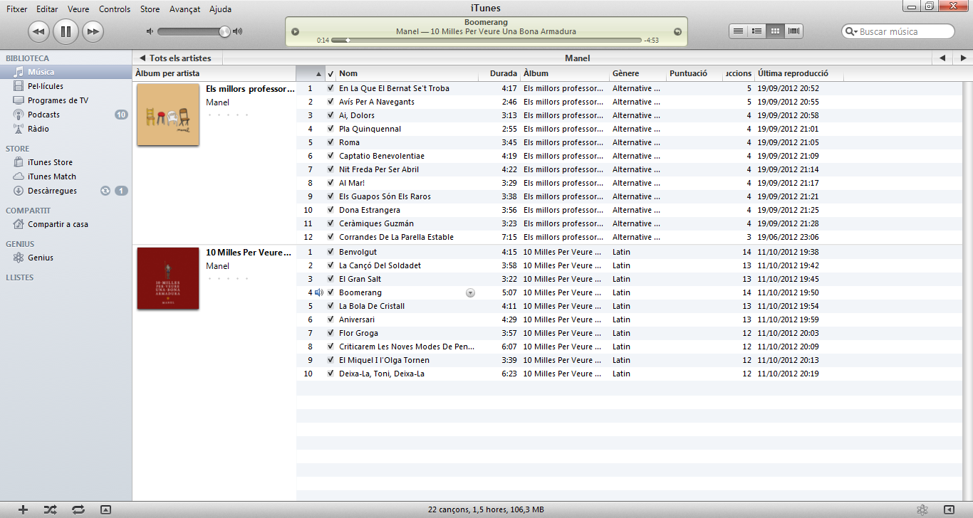Imatge destacada 1 del ITunes