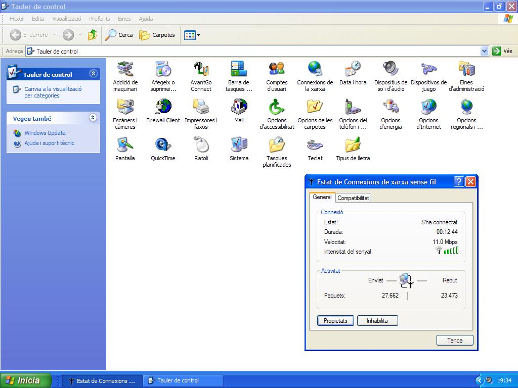 Imatge destacada 1 del Paquet d’interfície en català per al Windows XP