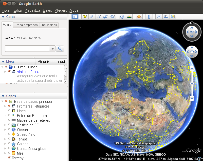 Imatge destacada 1 del Google Earth Pro