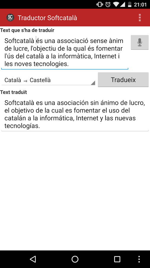 Translator Spanish to Catalan Translate - Traductor Español a Catalán::Appstore  for Android