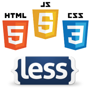 HTML5 - JS5 - CSS3 - LESS