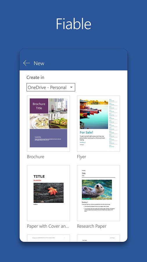 Imatge destacada 2 del Word Mobile