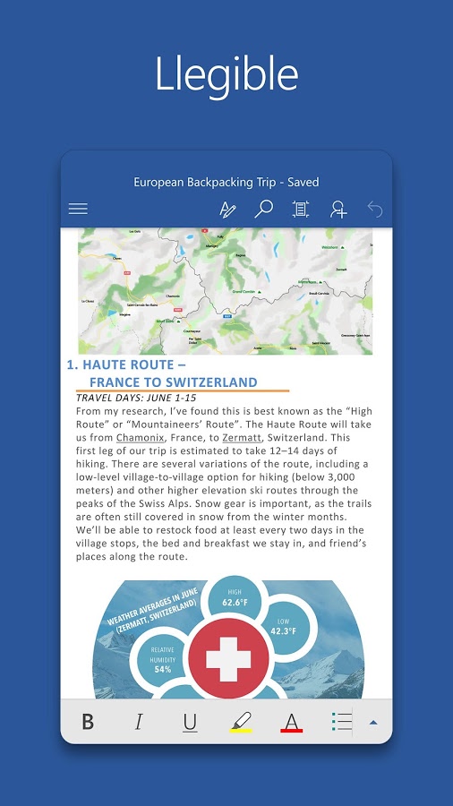 Imatge destacada 3 del Word Mobile
