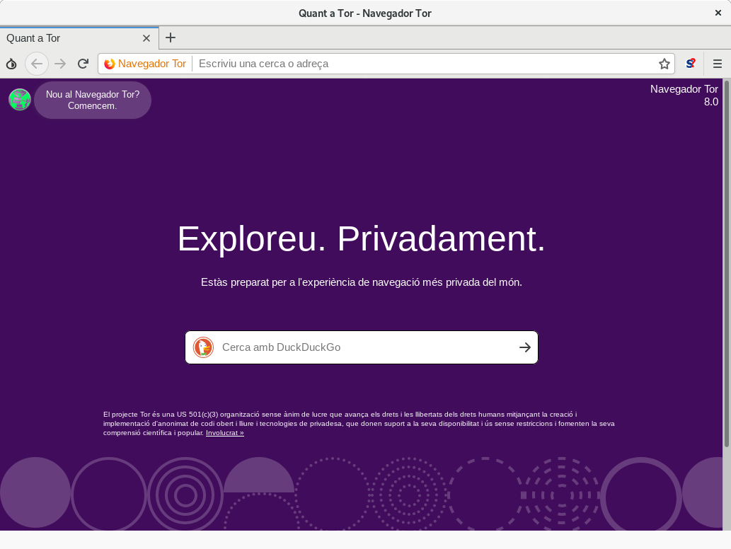 Imatge destacada 1 del Navegador Tor