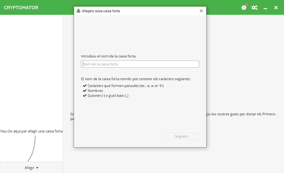 Imatge destacada 2 del Cryptomator