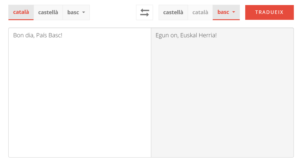 Bon dia, País Basc